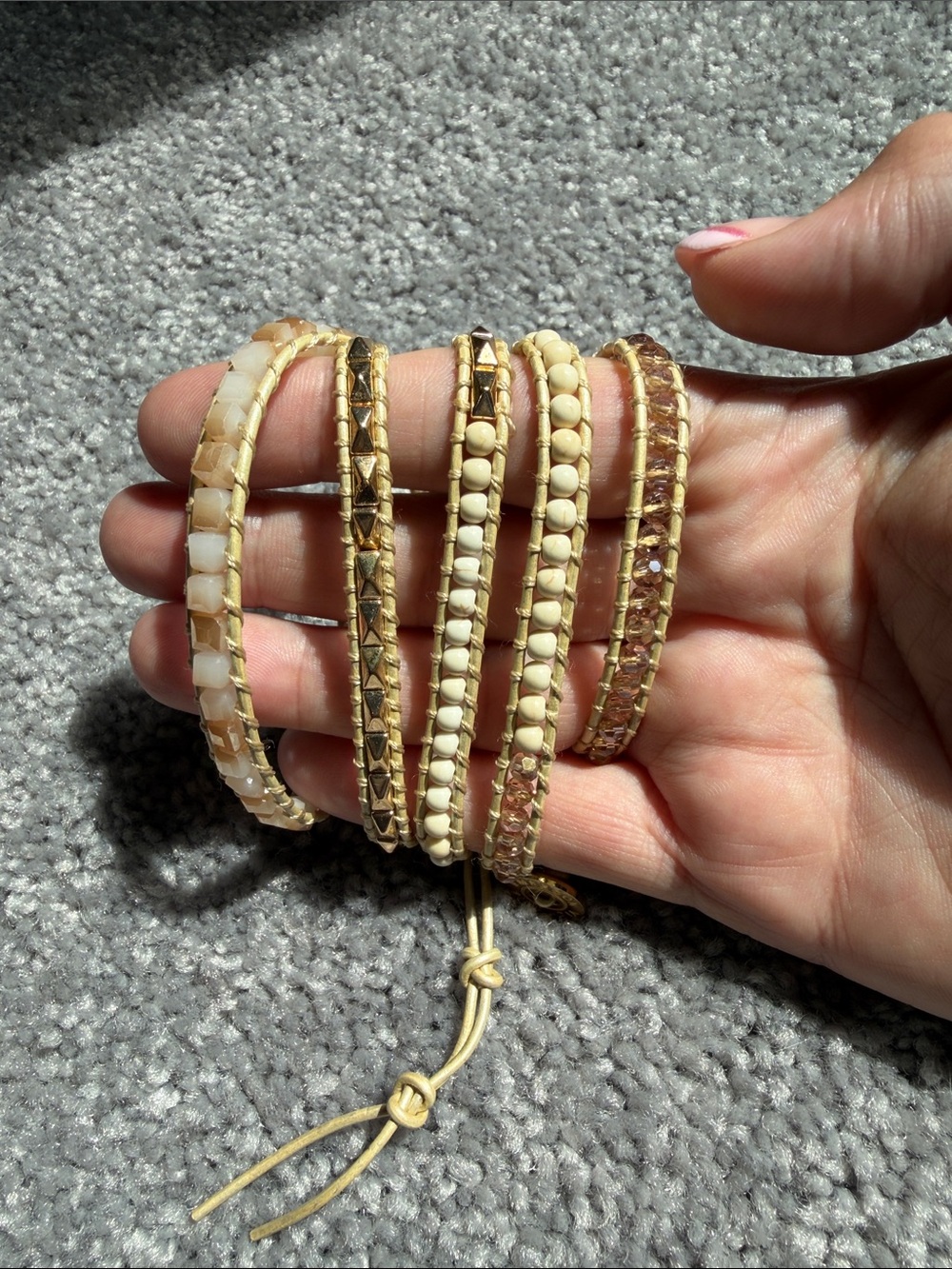 Victoria Emerson Multi Strand Wrap Bracelet